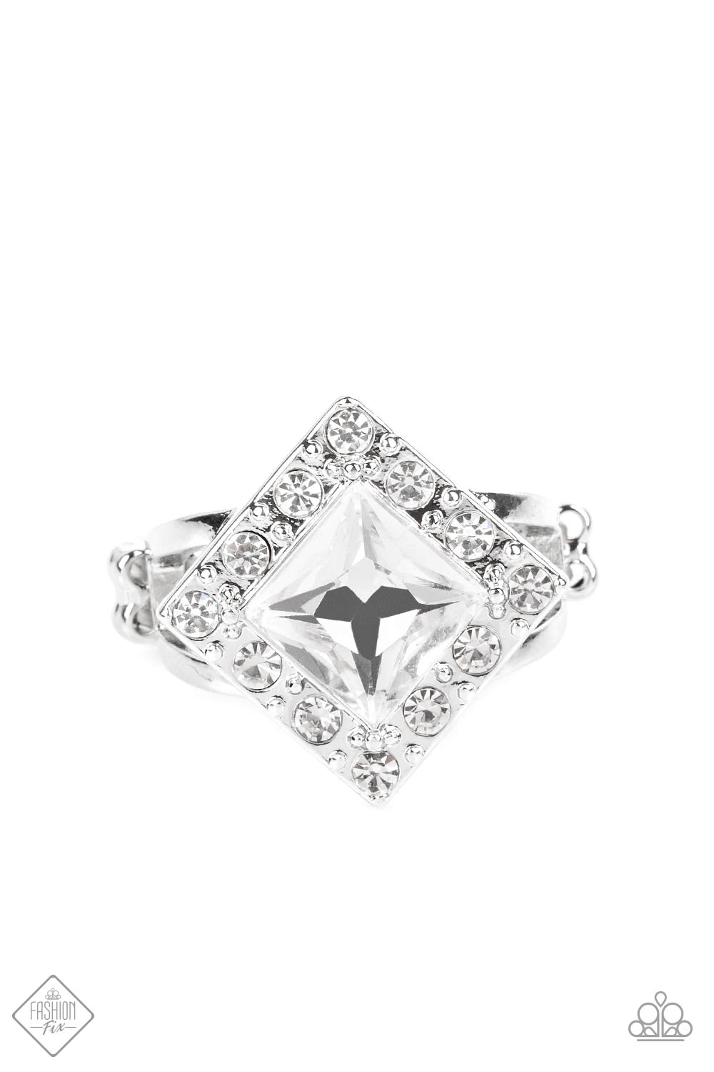 Transformational Twinkle - white - Paparazzi ring