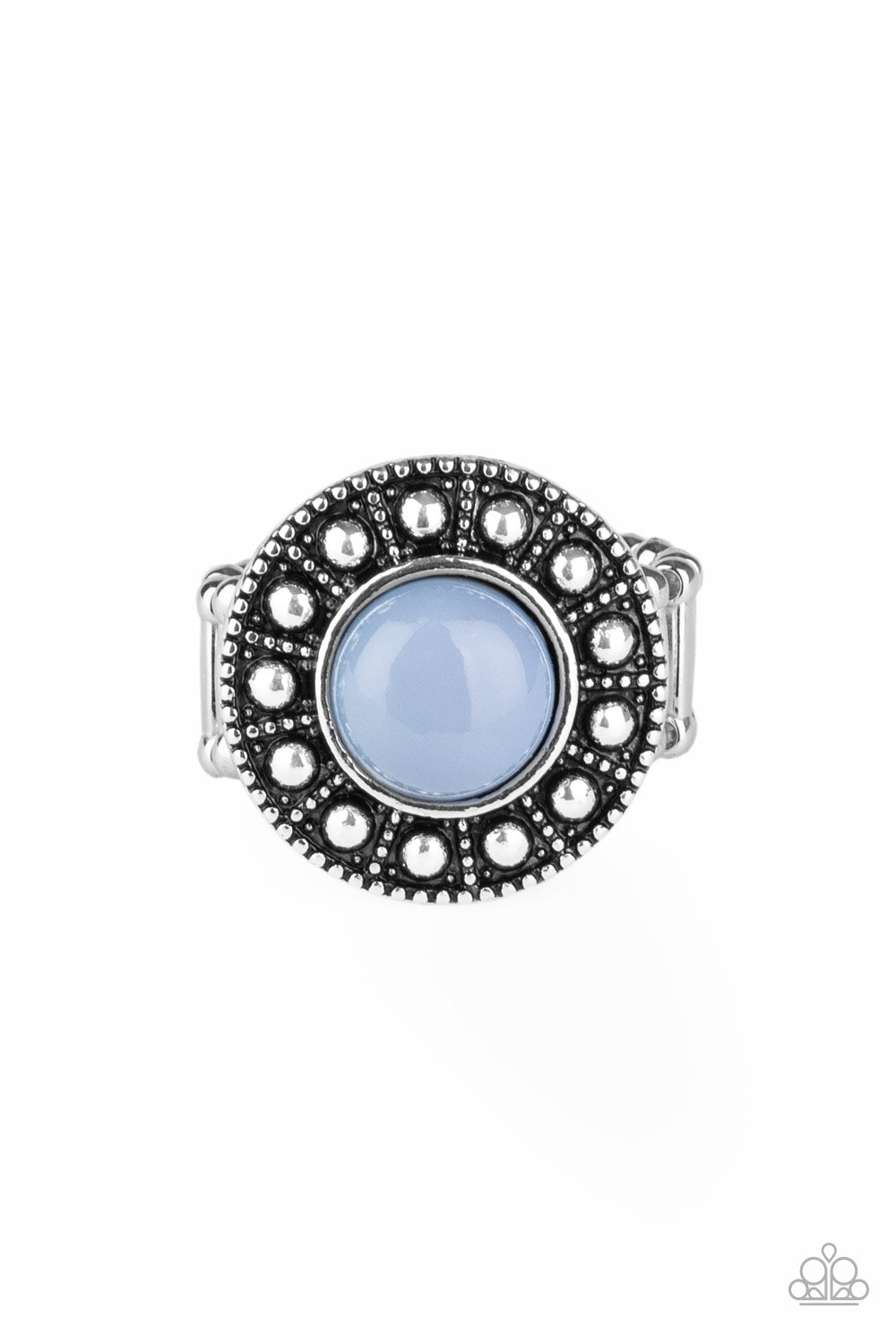 Treasure Chest Shimmer - blue - Paparazzi ring