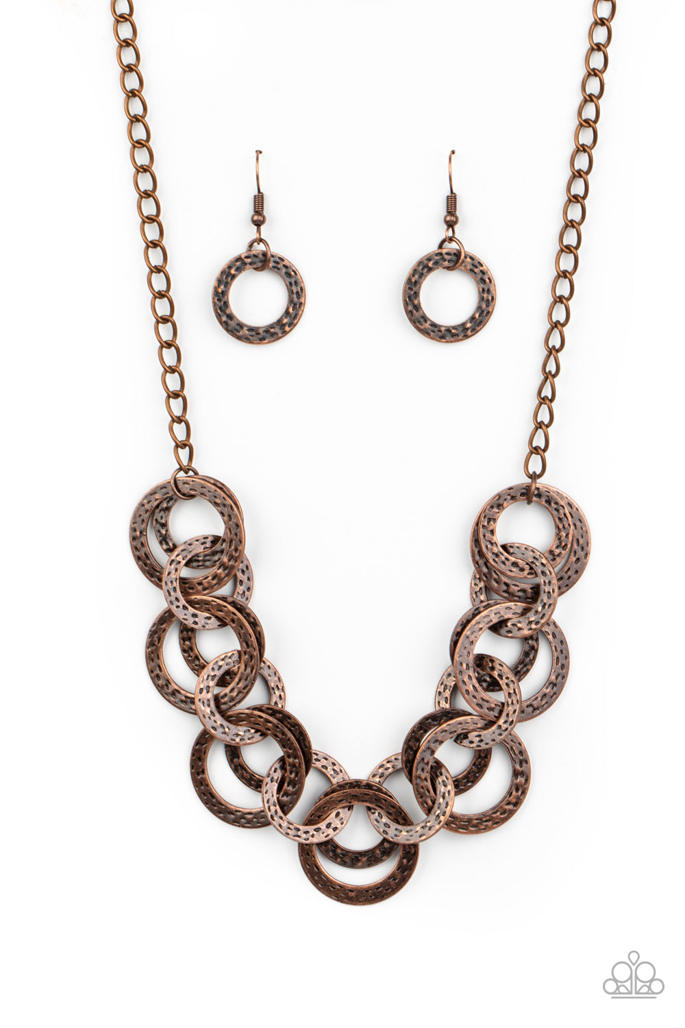 Treasure Tease - copper - Paparazzi necklace