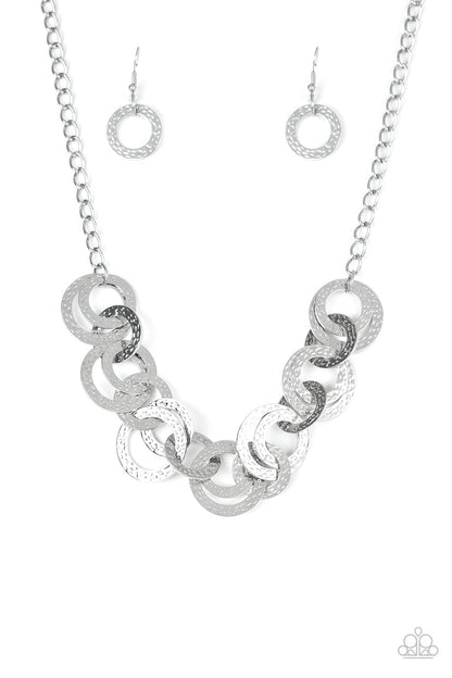 Treasure Tease - silver - Paparazzi necklace