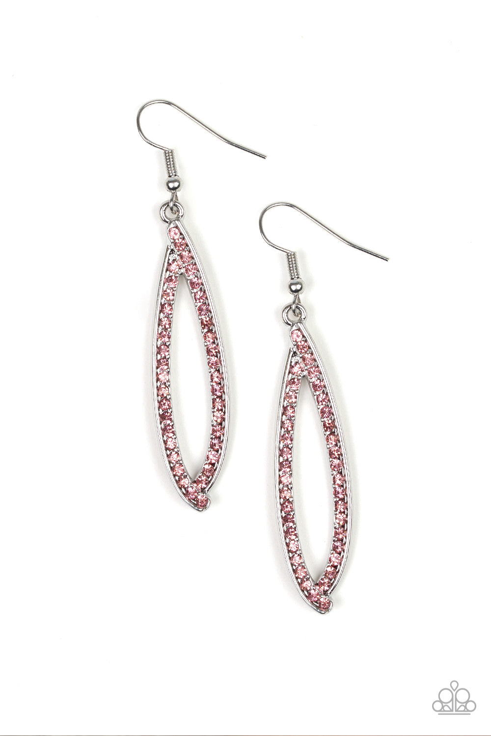 Treasure Trove Trinket - pink - Paparazzi earrings