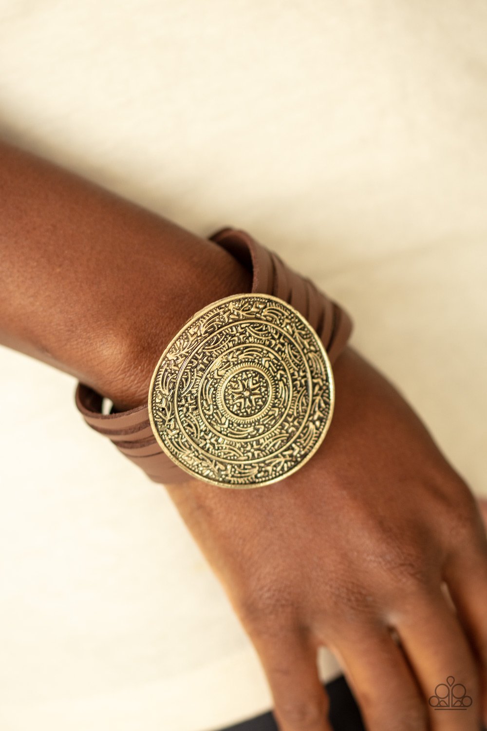 Treasure Quest-brass-Paparazzi bracelet