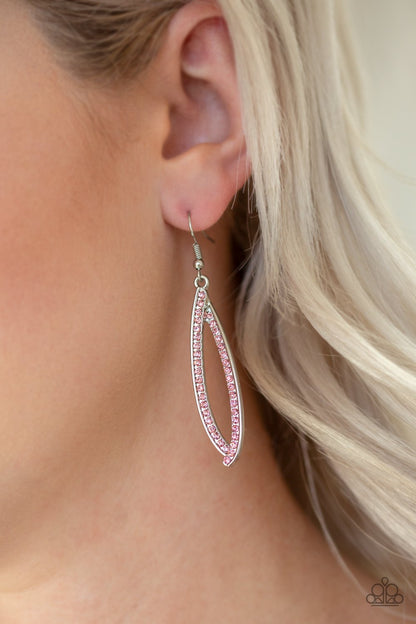 Treasure Trove Trinket-pink-Paparazzi earrings
