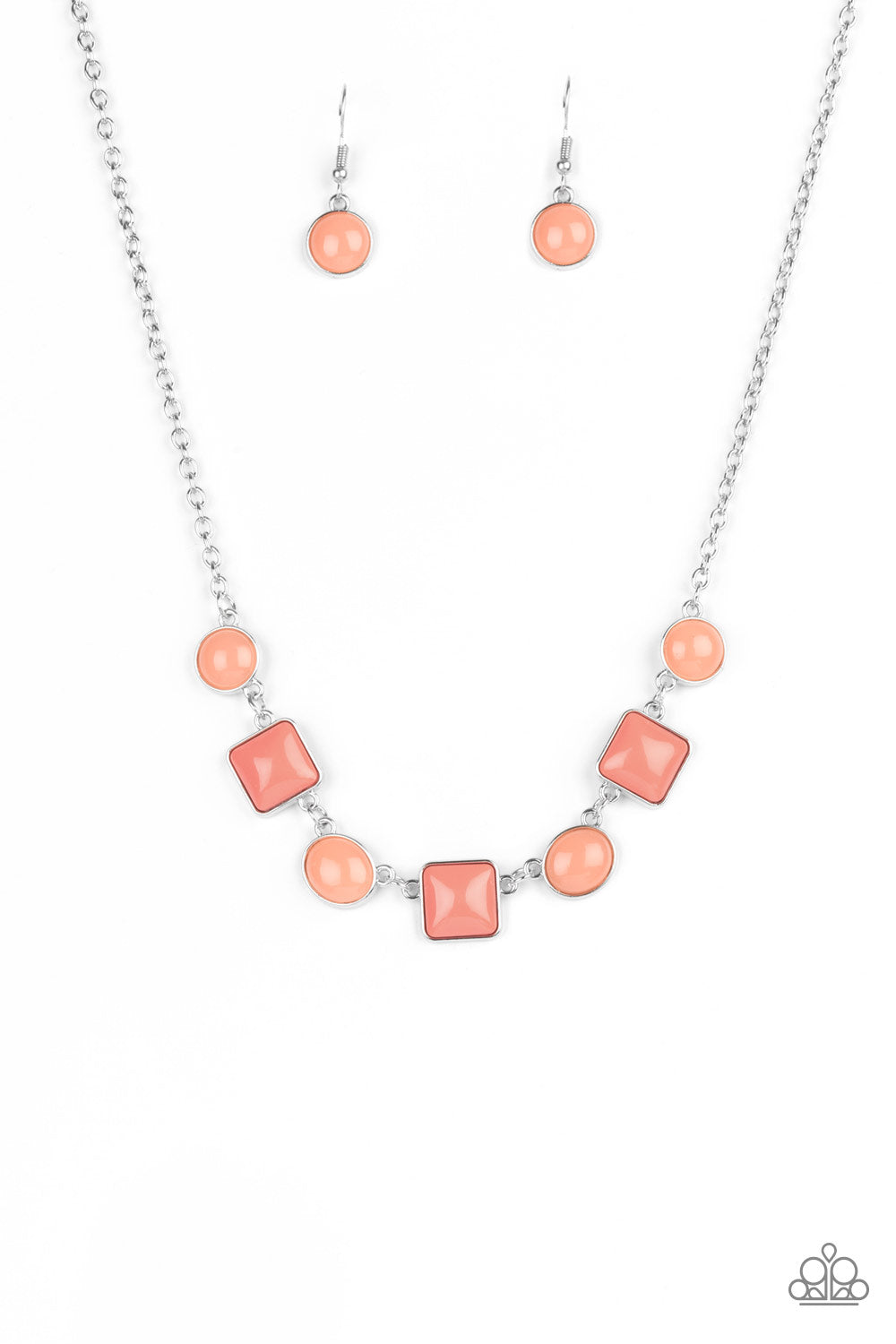 Trend Worthy - orange - Paparazzi necklace