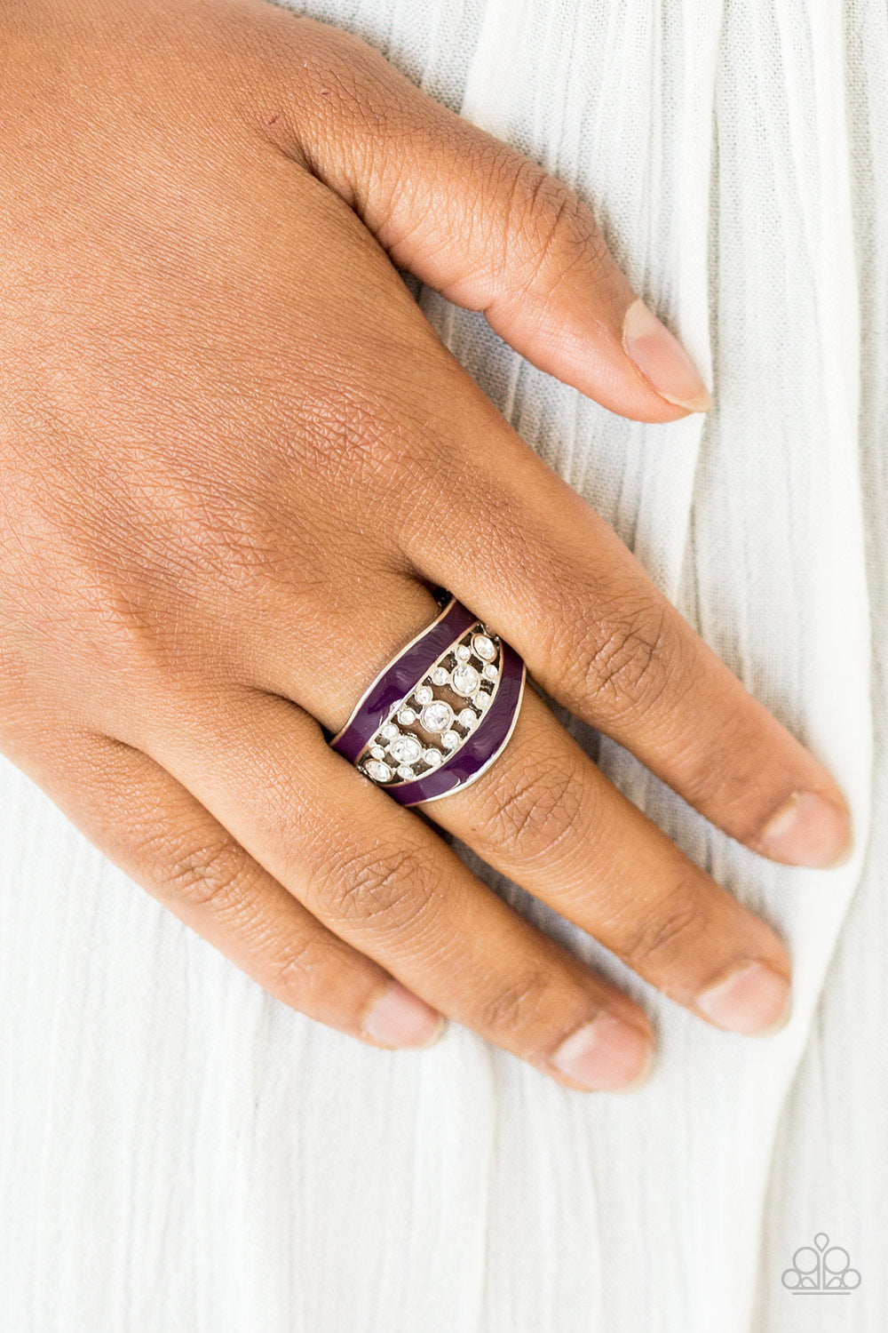 Trending Treasure - purple - Paparazzi ring