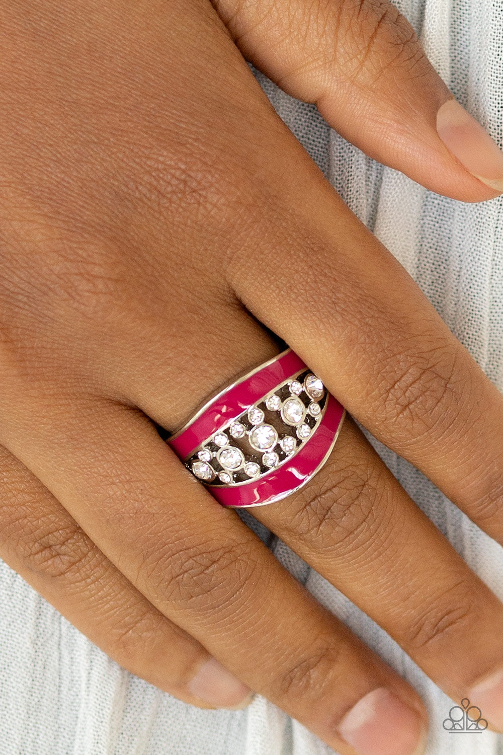 Trending Treasure - pink - Paparazzi ring