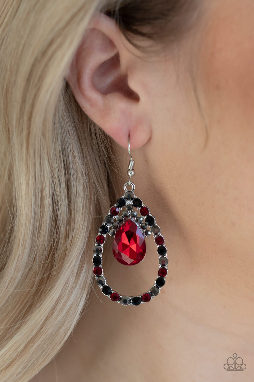 Trendsetting Twinkle-multi-Paparazzi earrings
