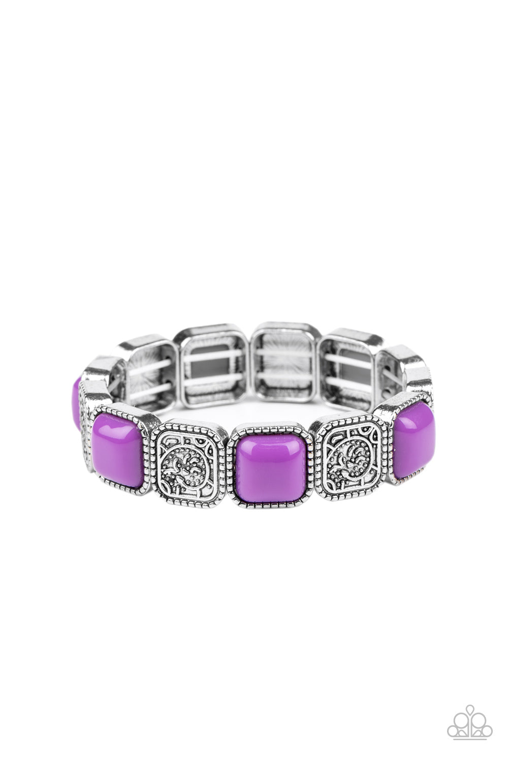 Trendy Tease - purple - Paparazzi bracelet