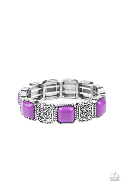 Trendy Tease - purple - Paparazzi bracelet