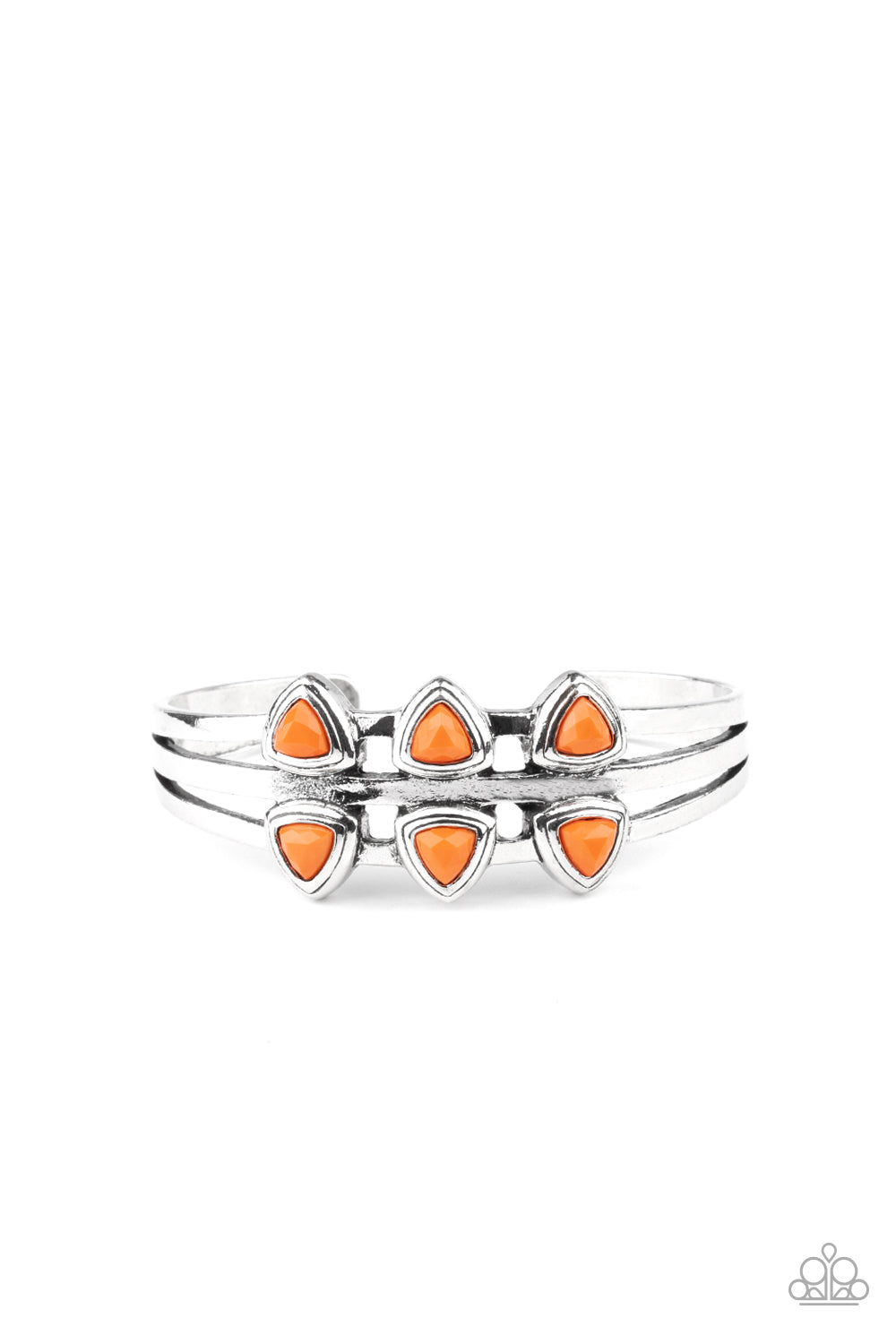 Tribal Triad - orange - Paparazzi bracelet