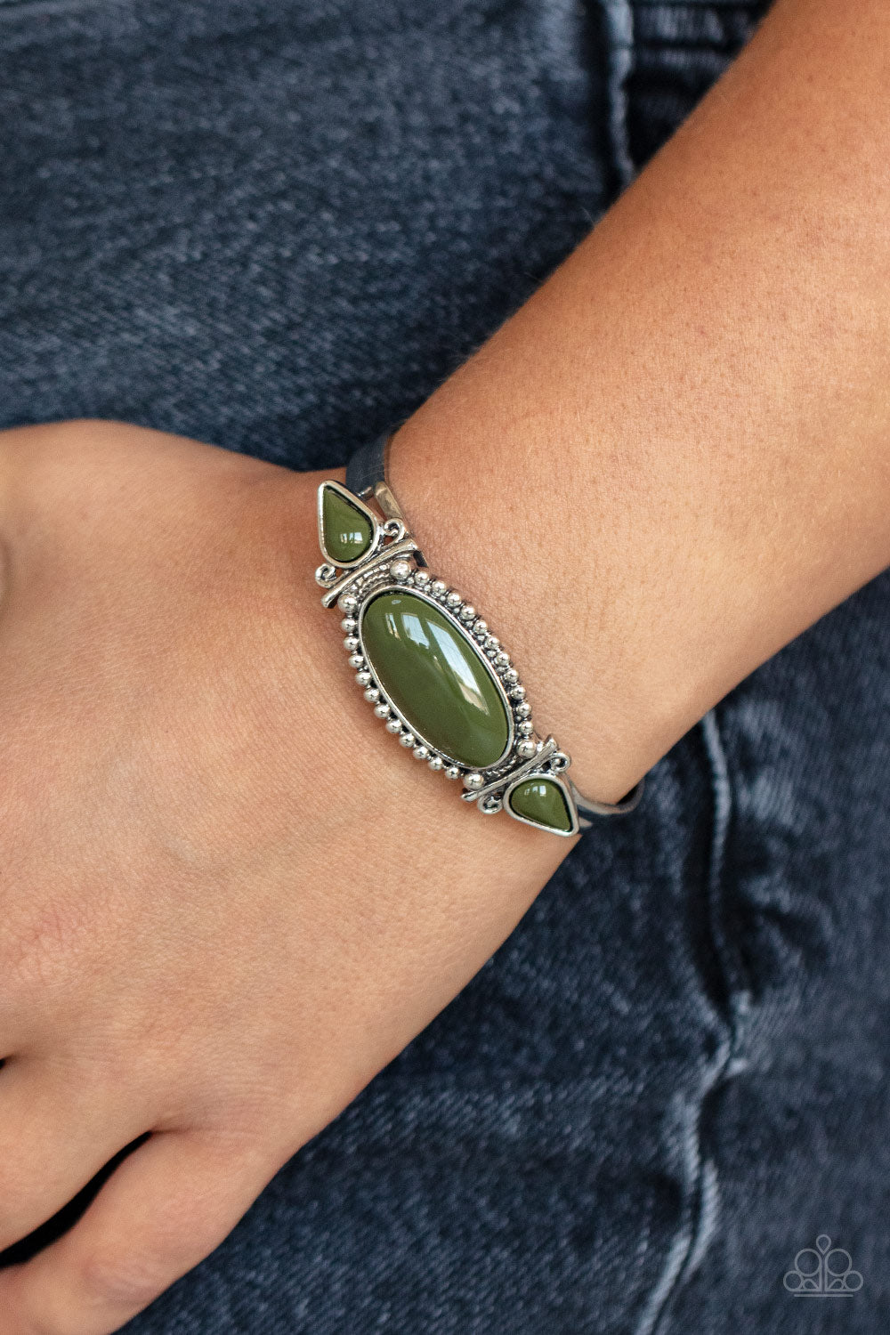 Tribal Trinket - green - Paparazzi bracelet