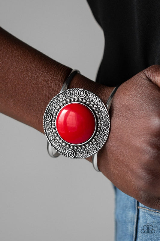 Tribal Pop-red-Paparazzi bracelet