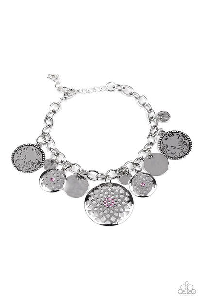 Trinket Tranquility - pink - Paparazzi bracelet