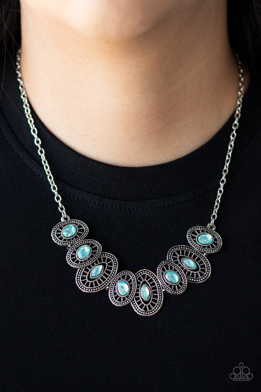 Trinket Trove-green-Paparazzi necklace