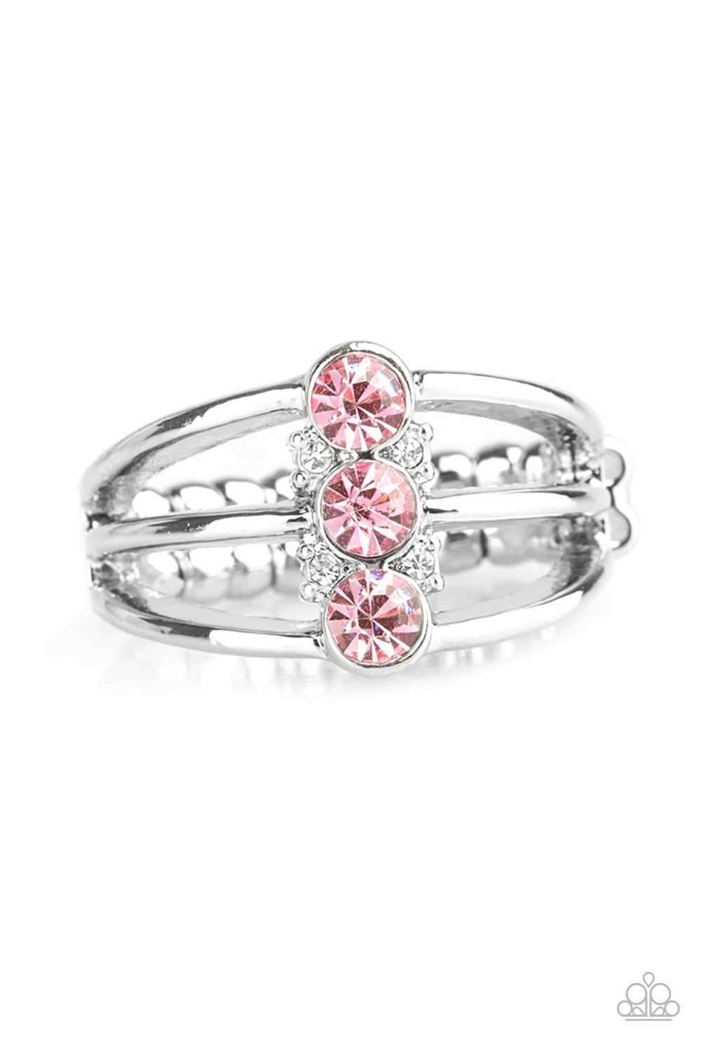 Triple Crown Winner - pink - Paparazzi ring