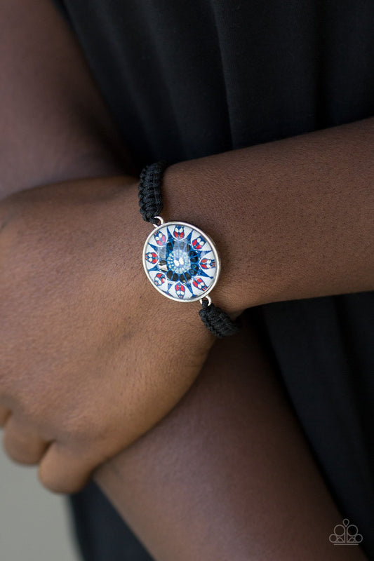 Tropic Topic-blue-Paparazzi bracelet