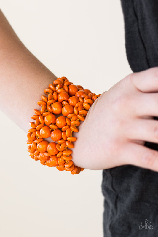 Tropical Bliss - orange - Paparazzi bracelet