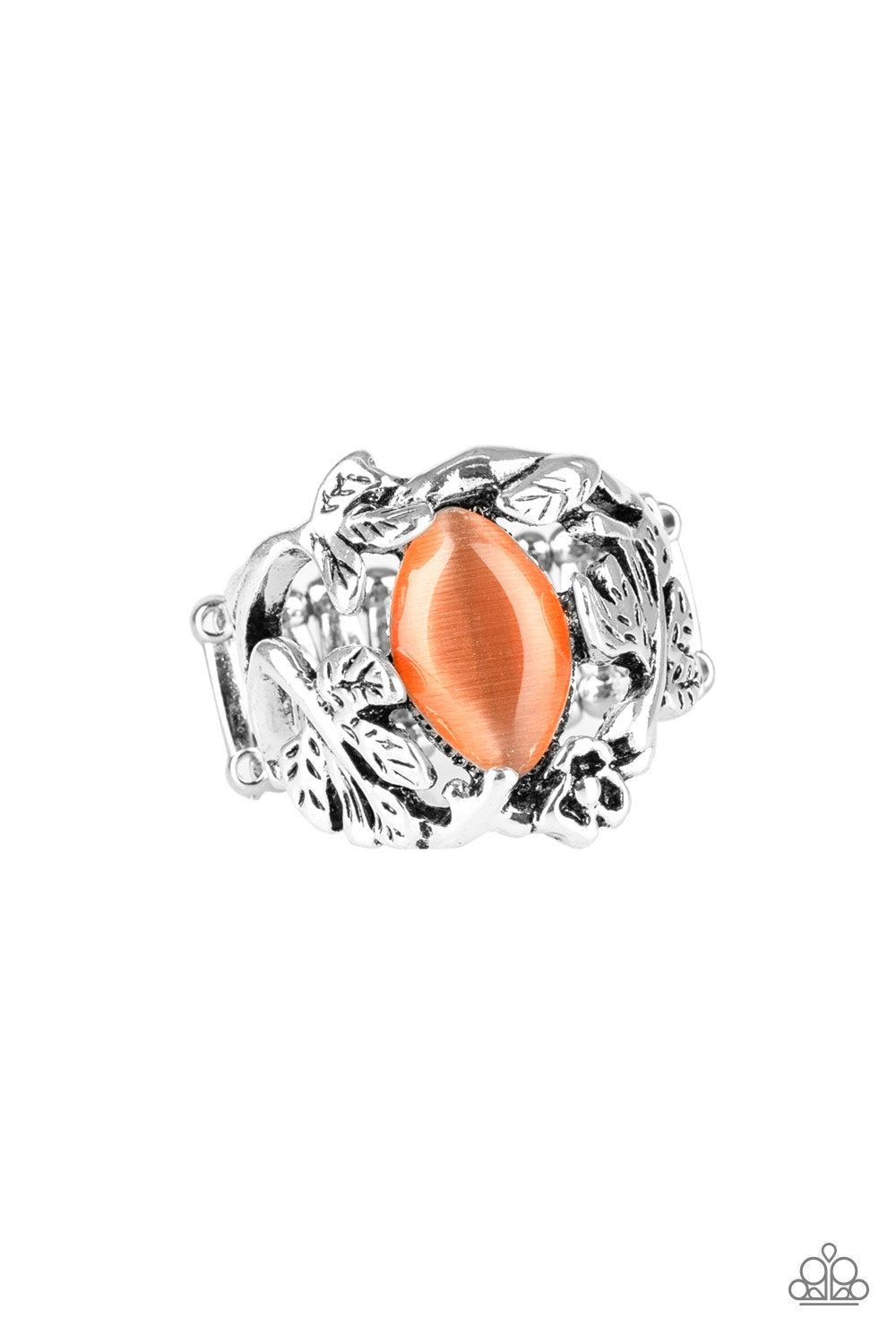 Tropical Flora - orange - Paparazzi ring