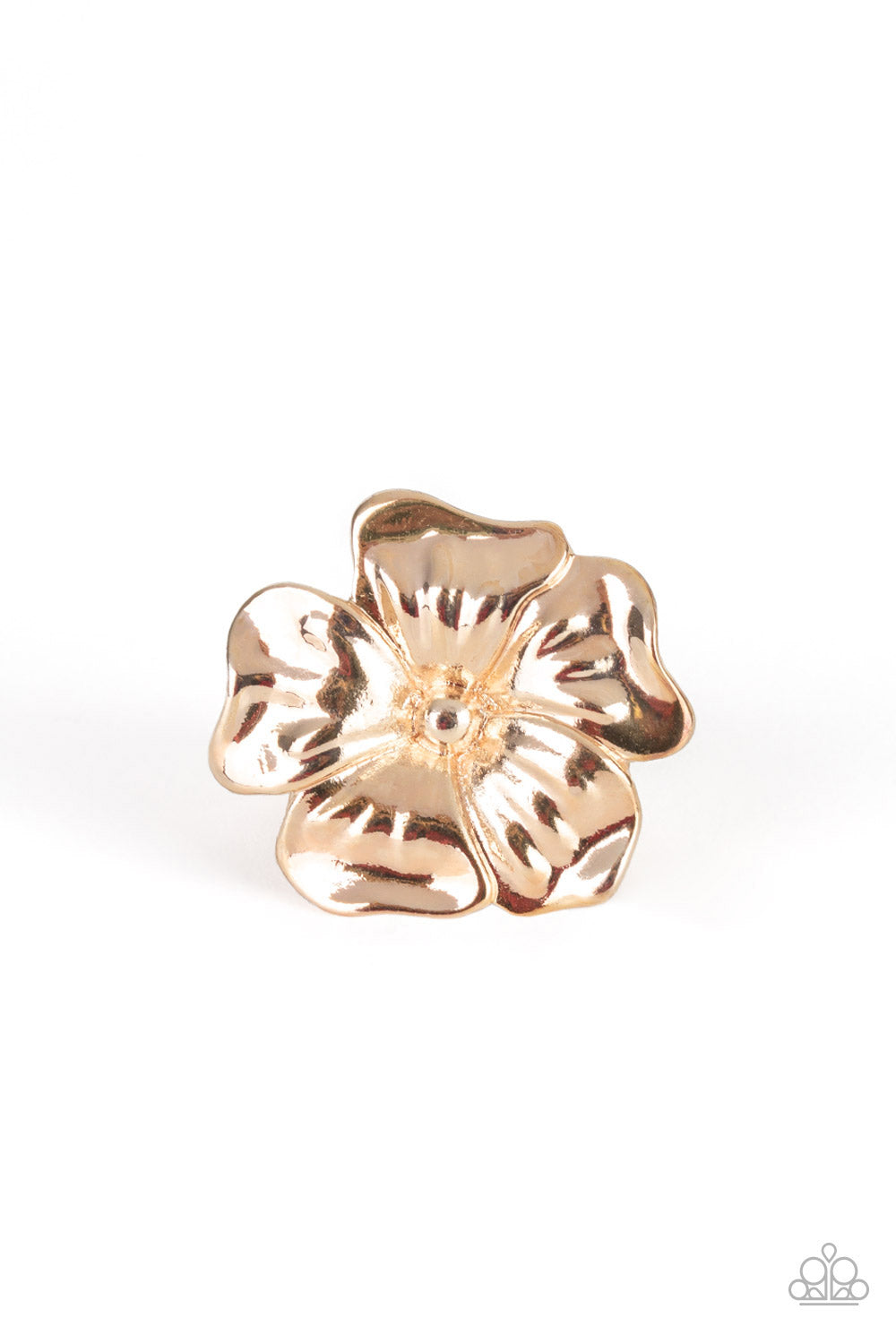 Tropical Gardens - rose gold - Paparazzi ring