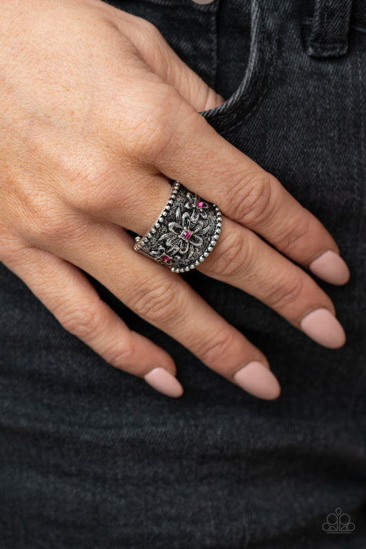 Tropical Nights - pink - Paparazzi ring