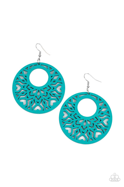 Tropical Reef - blue - Paparazzi earrings