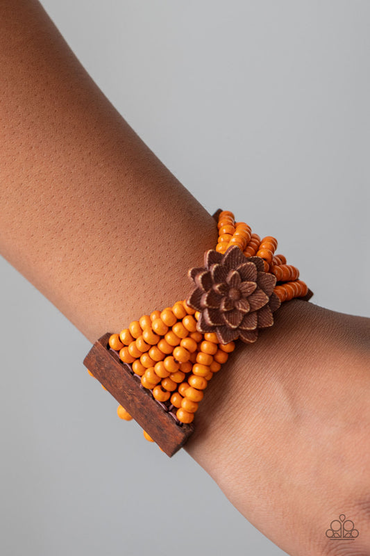 Tropical Sanctuary - orange - Paparazzi bracelet