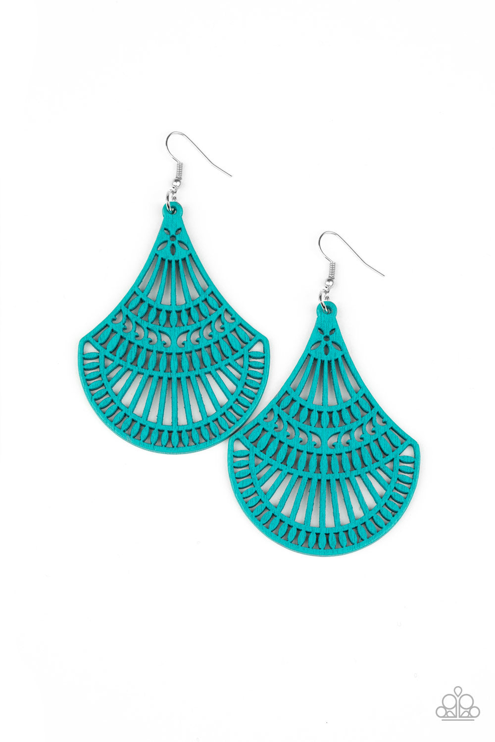 Tropical Tempest - blue - Paparazzi earrings