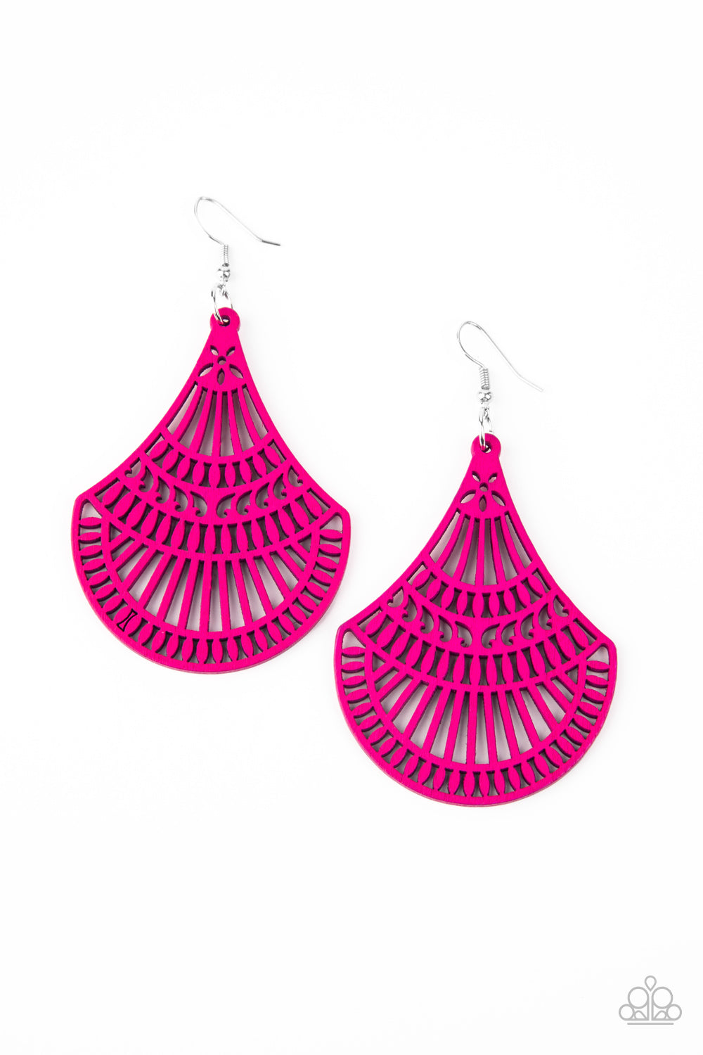 Tropical Tempest - pink - Paparazzi earrings