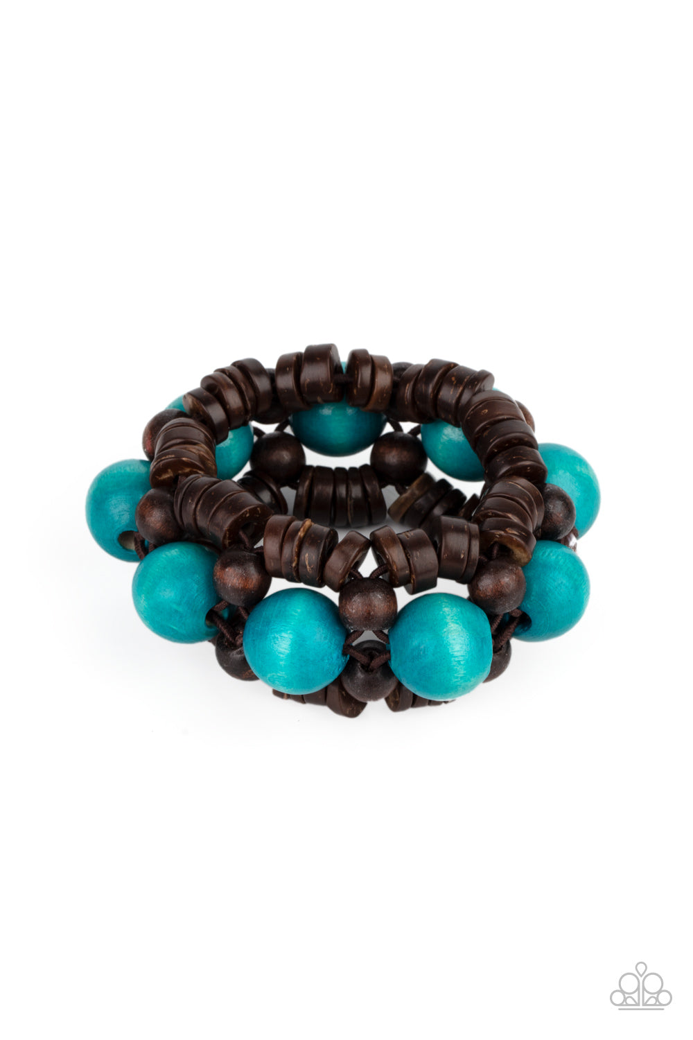 Tropical Temptations - blue - Paparazzi bracelet