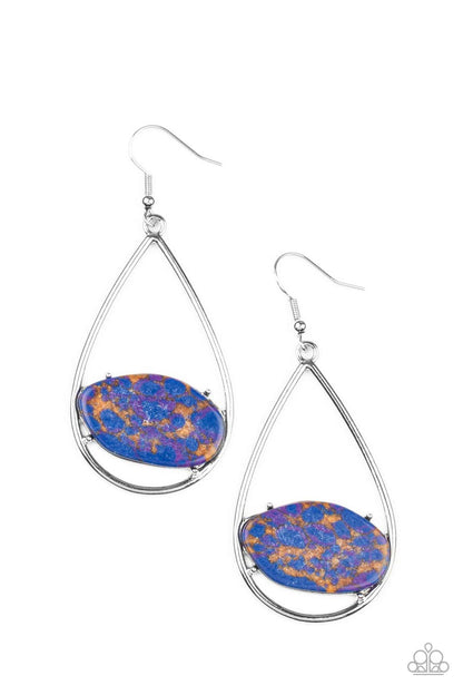 Tropical Terrazzo - multi - Paparazzi earrings