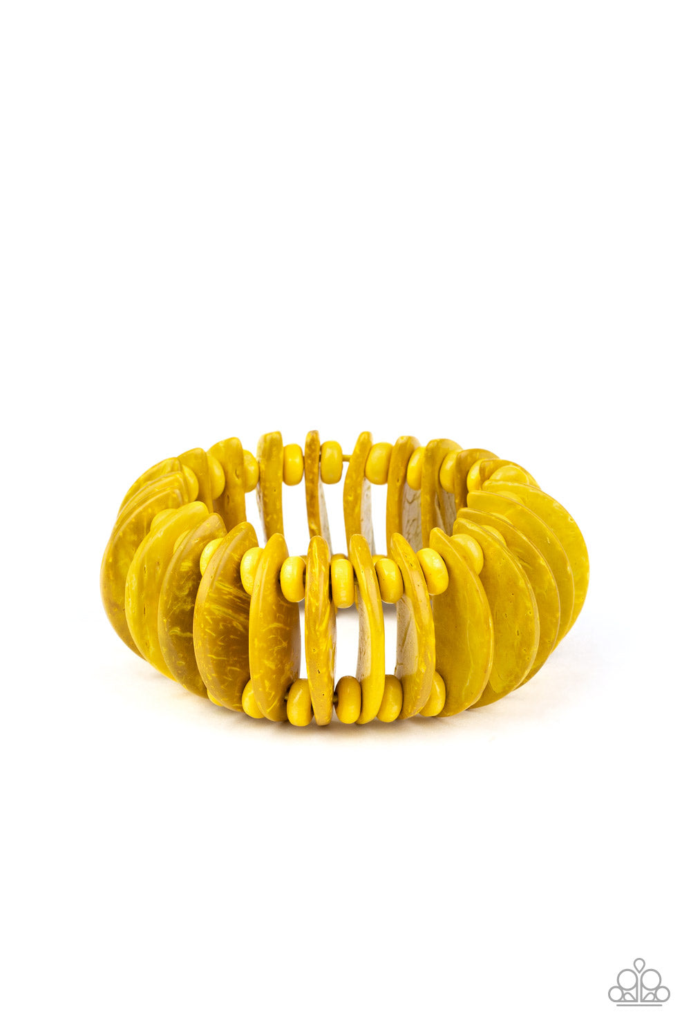 Tropical Tiki Bar - yellow - Paparazzi bracelet