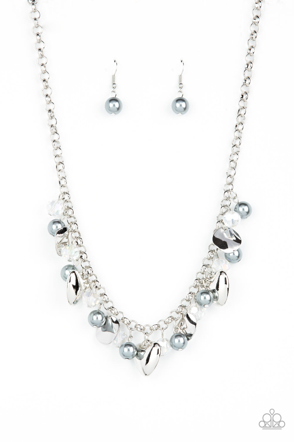 True Loves Trove - silver - Paparazzi necklace