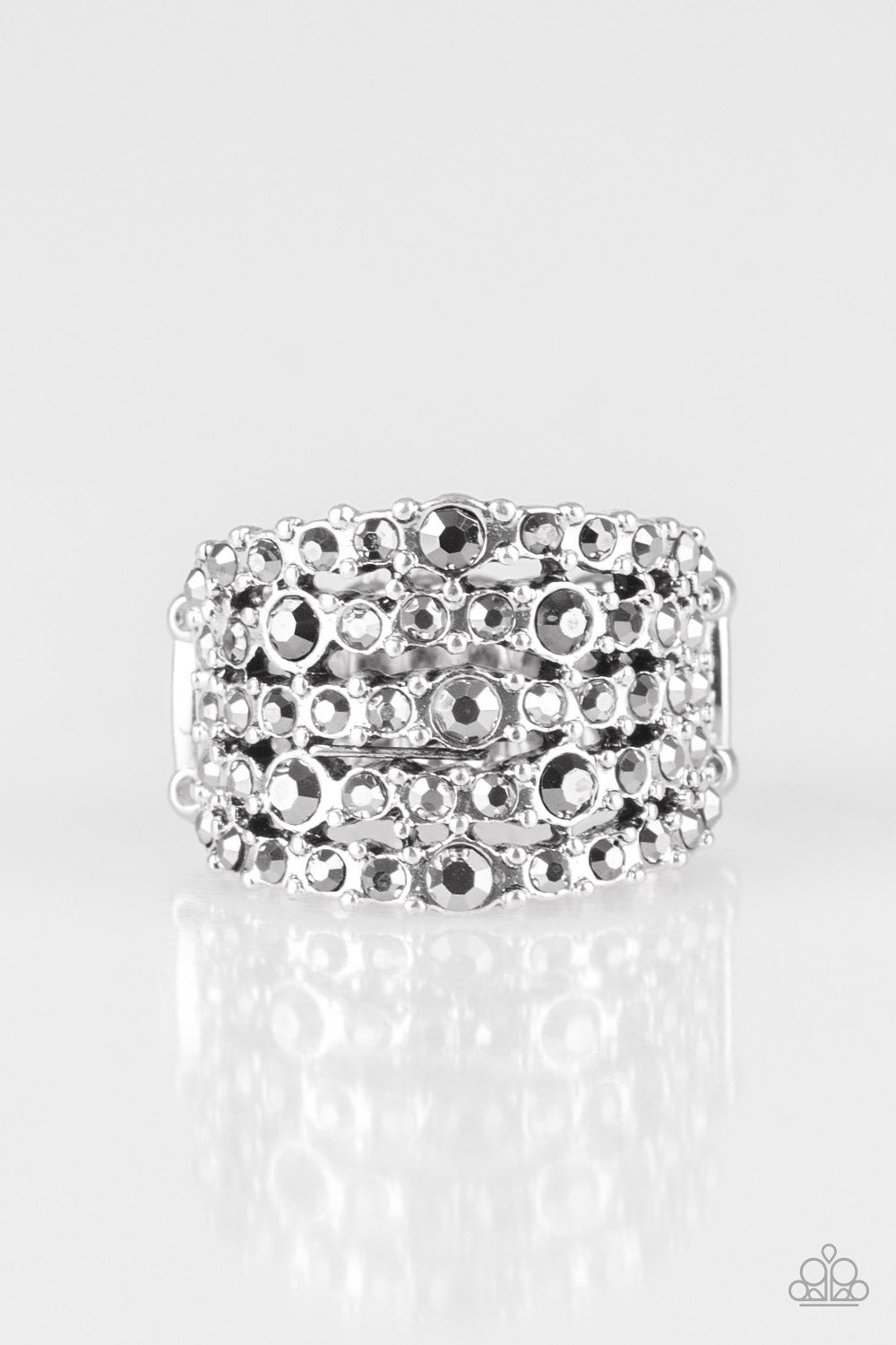 Truly Treasured - silver - Paparazzi ring