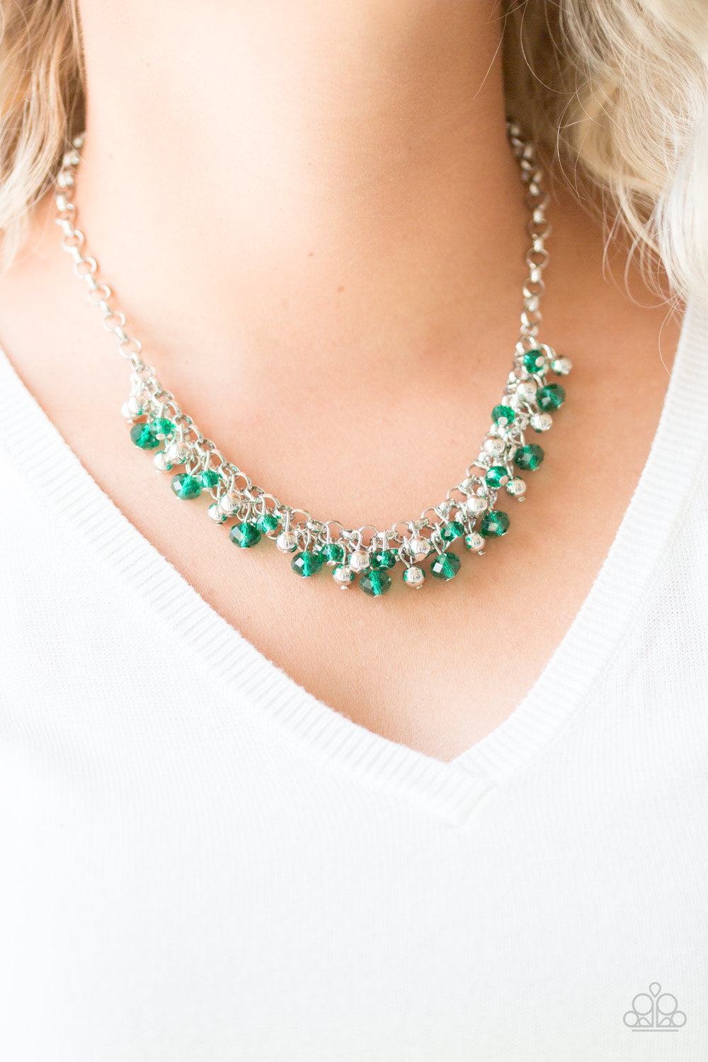 Trust Fund Baby - green - Paparazzi necklace