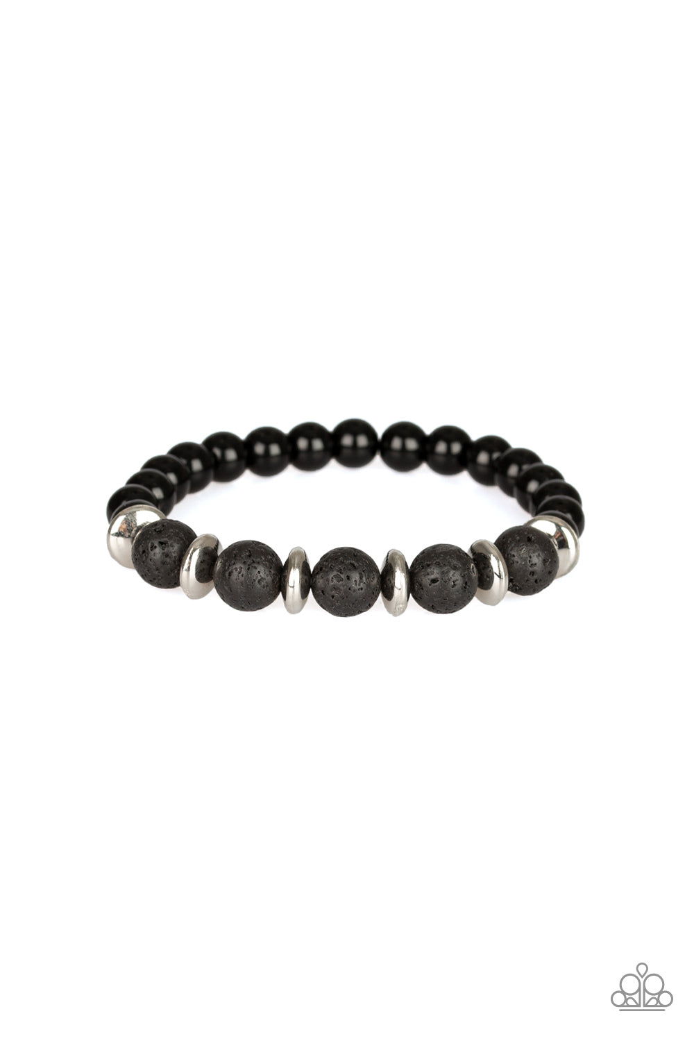 Truth - silver - Paparazzi mens bracelet
