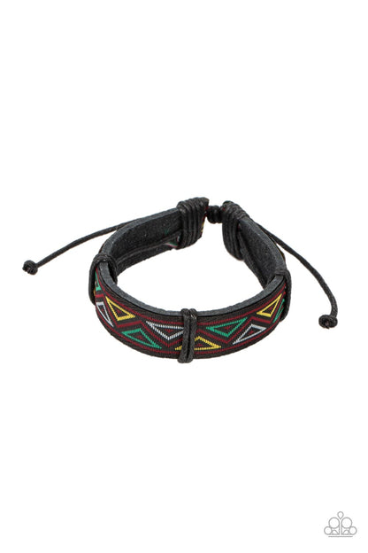 Tundra Thunder - multi - Paparazzi MENS bracelet