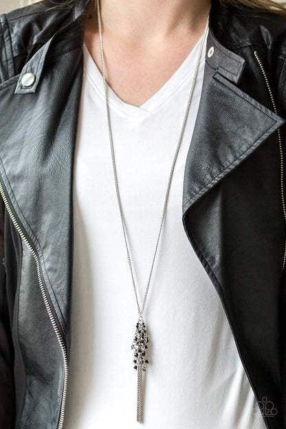 Twilight Twinkle-black-Paparazzi necklace