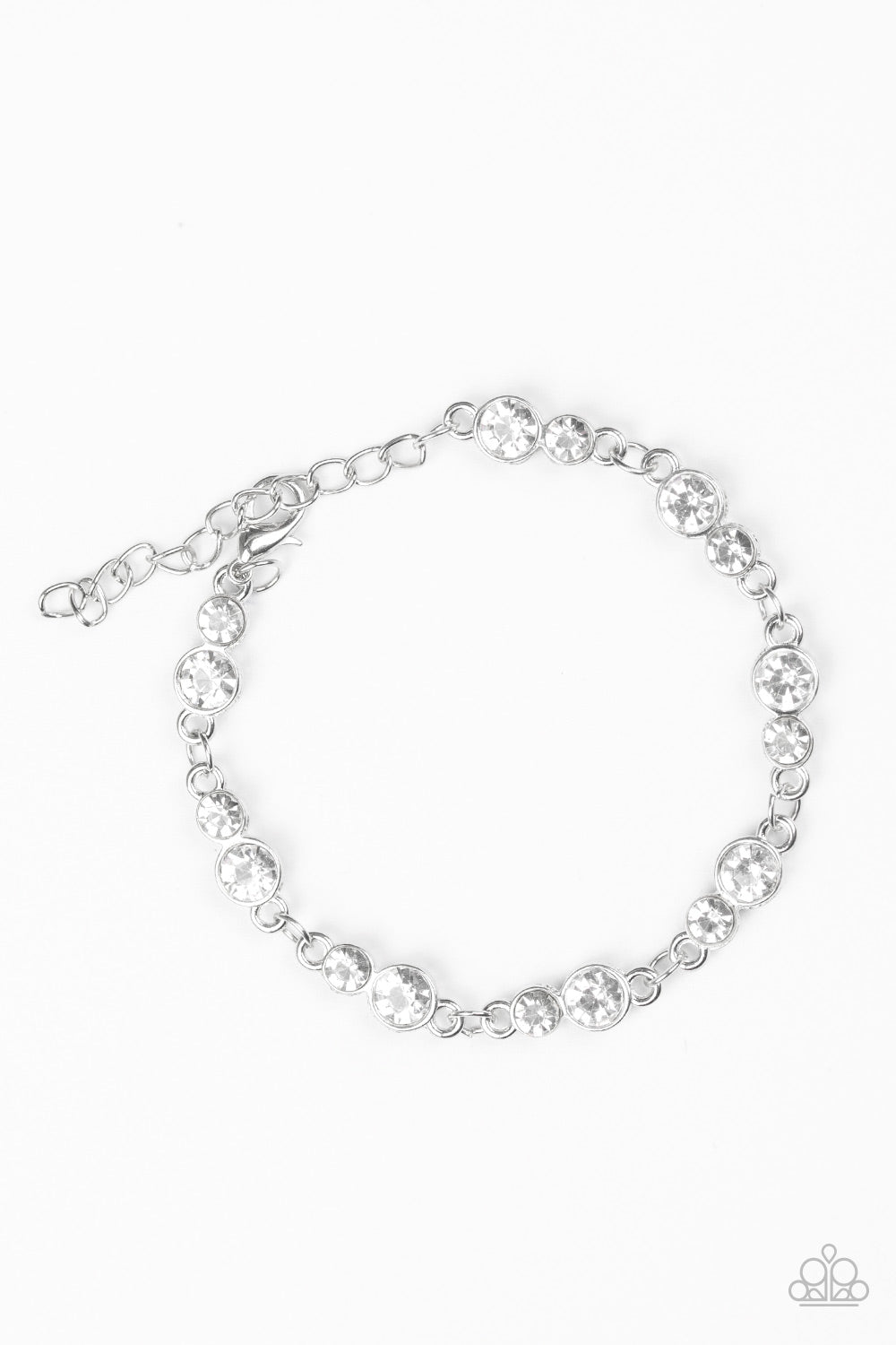 Twinkle Twinkle Little Starlet - white - Paparazzi bracelet