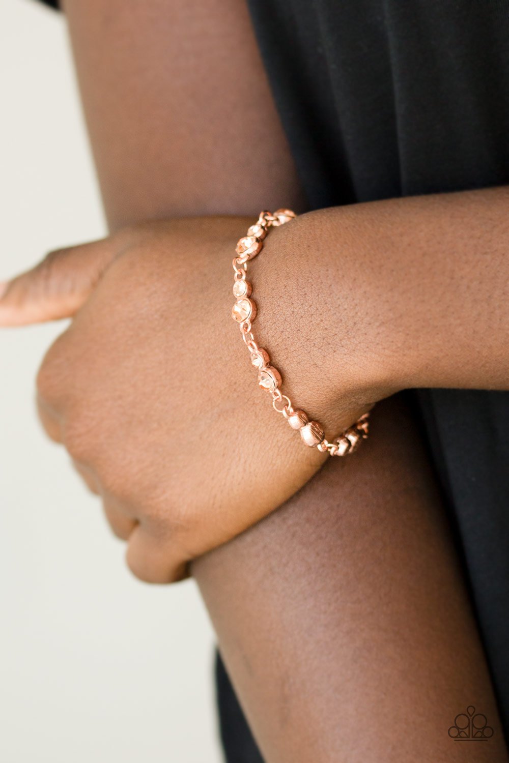 Twinkle Twinkle Little Starlet - copper - Paparazzi bracelet
