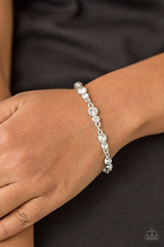 Twinkle Twinkle Little Starlet - white - Paparazzi bracelet
