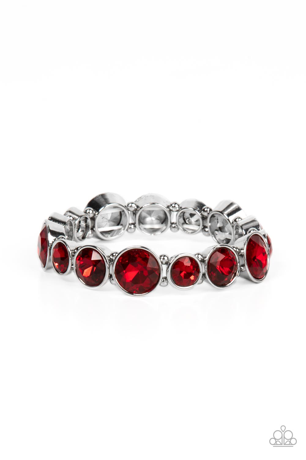 Tourist trap red bracelet paparazzi Clearance