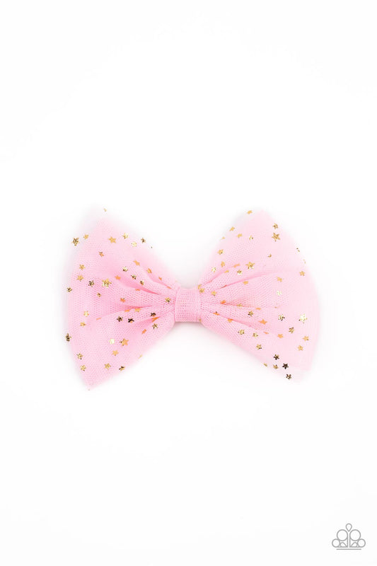 Twinkly Tulle - pink - Paparazzi hair clip