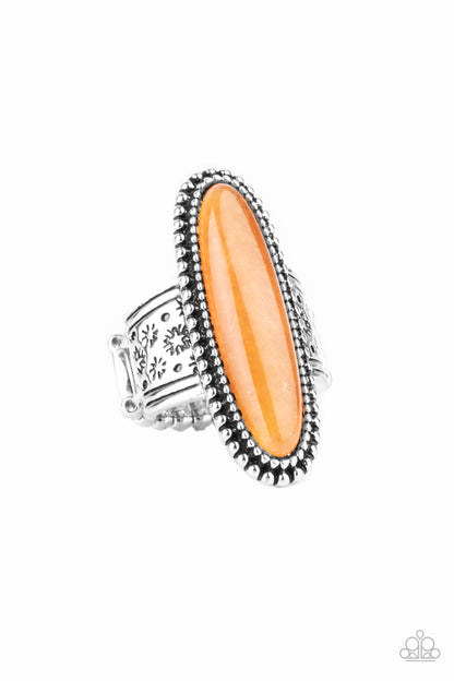 Ultra Luminary - orange - Paparazzi ring