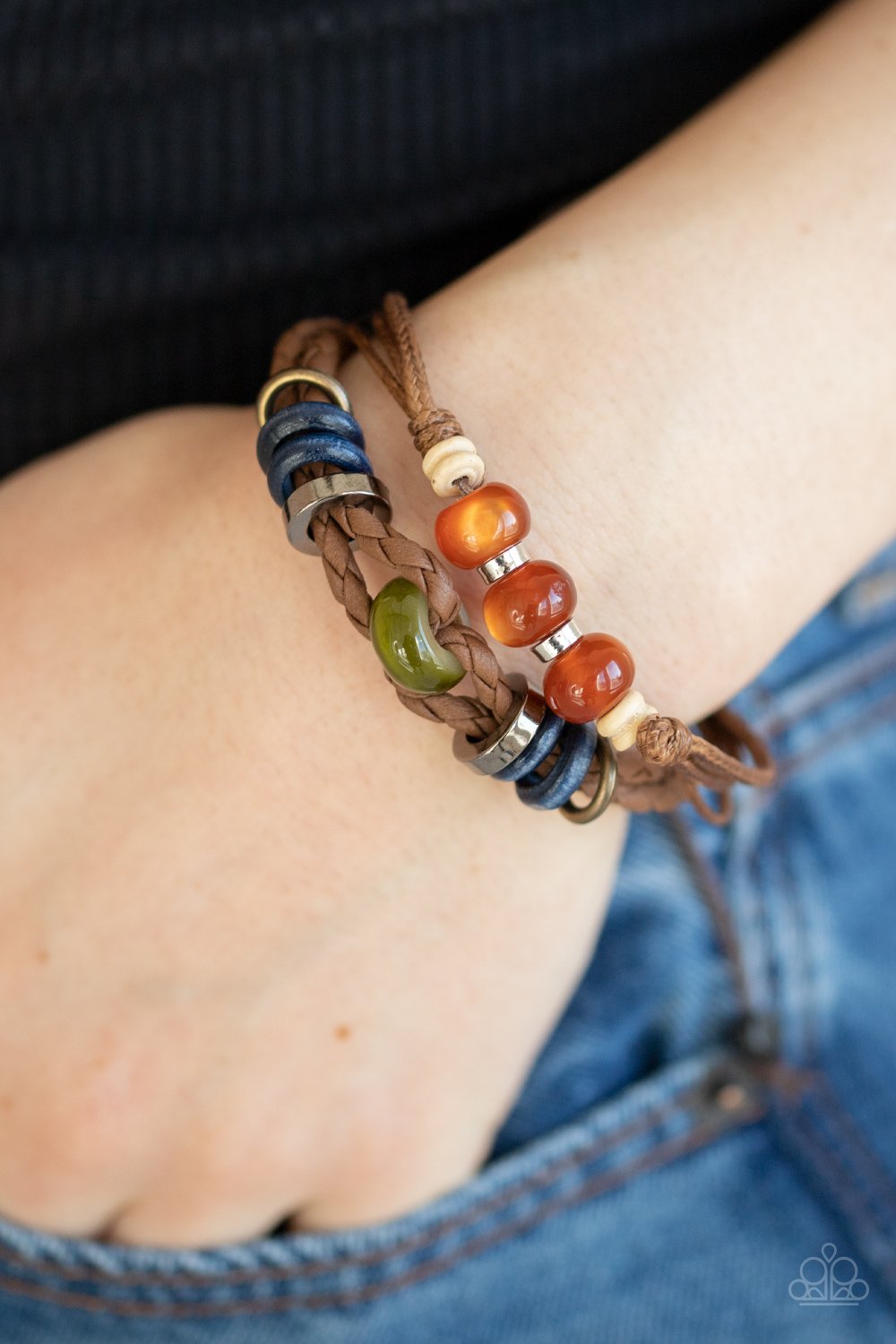 Uncharted Territory-brown-Paparazzi bracelet