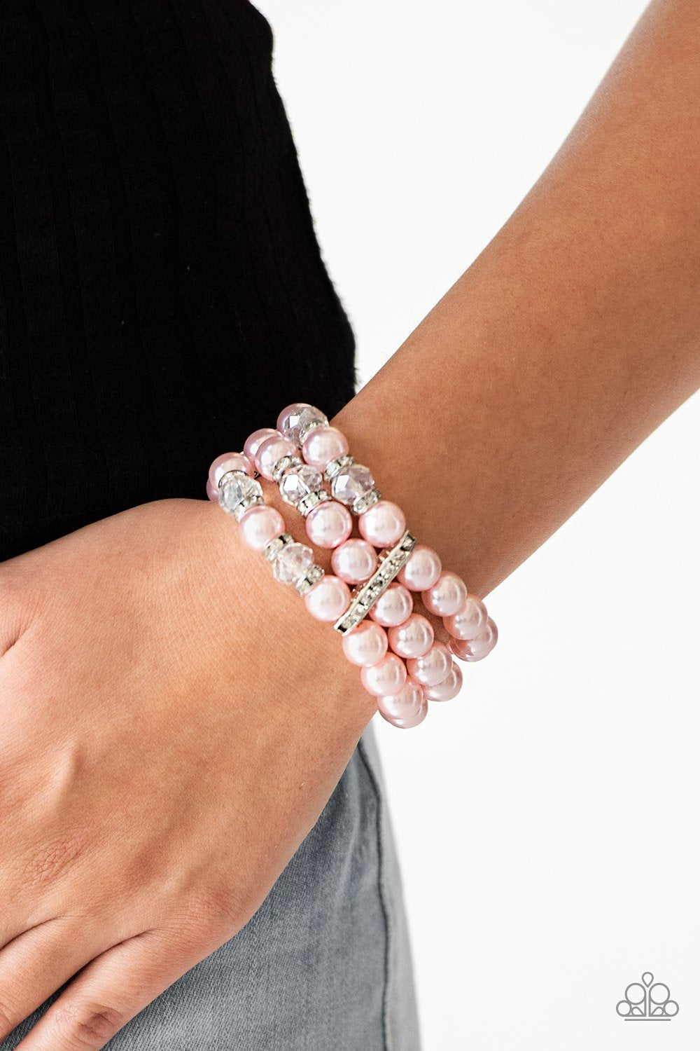Undeniably Dapper - pink - Paparazzi bracelet