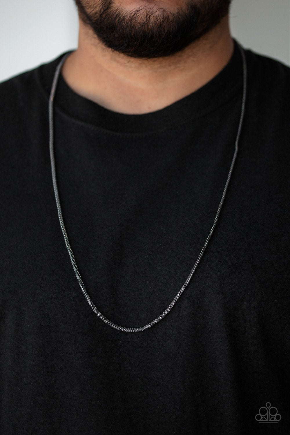 Underground - black - Paparazzi MENS necklace