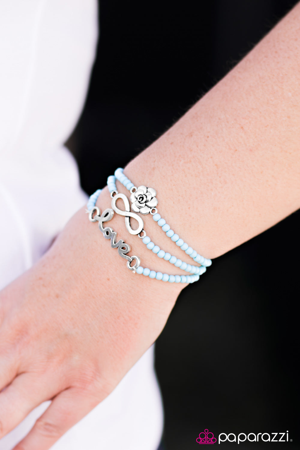 Unforgettable Summer - Blue - Paparazzi bracelet