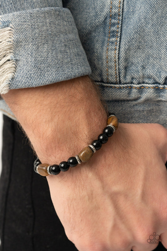 Unity - brown - Paparazzi MENS bracelet