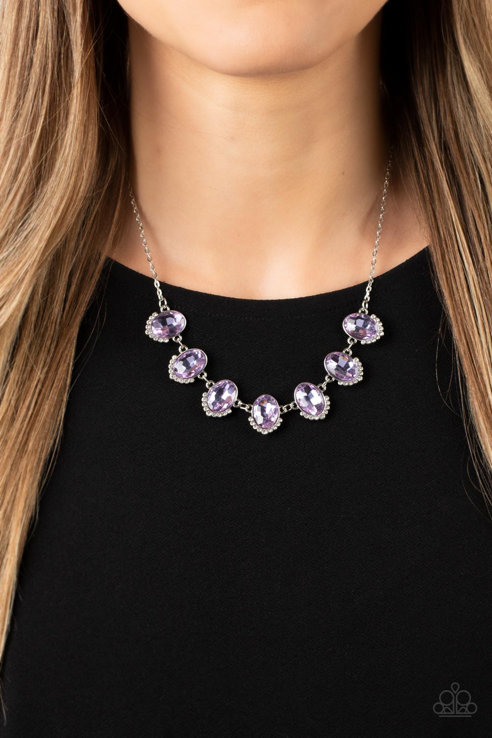 Unleash Your Sparkle - purple - Paparazzi necklace