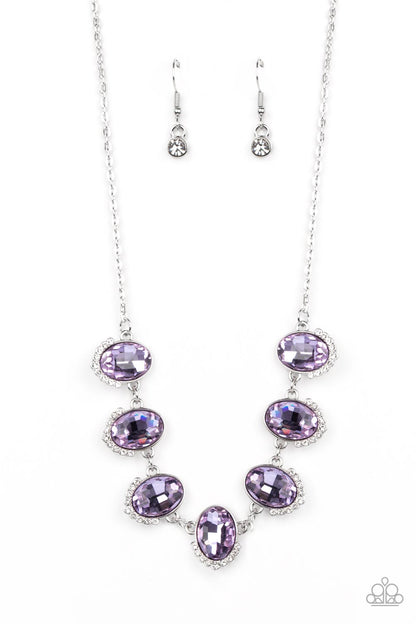 Unleash Your Sparkle - purple - Paparazzi necklace